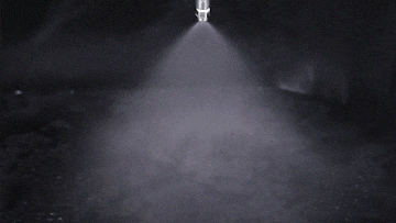 细水雾喷雾形状